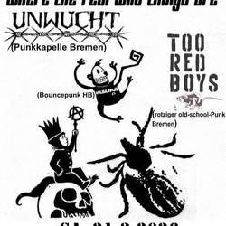 Unwucht - Too Red Boys - Ibslikä - AJZ Wermelskirchen 21.03.2026 